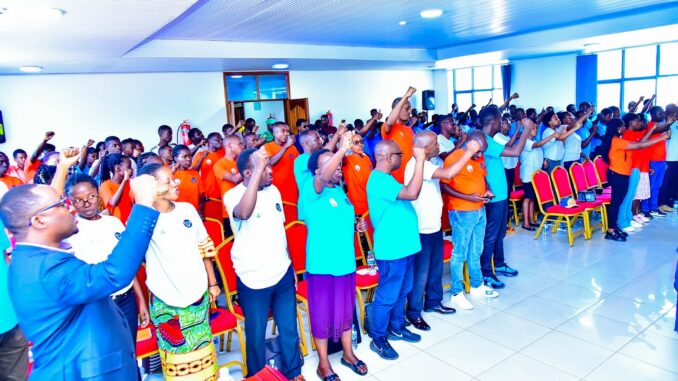 Muhanga: Youth urged to be a catalyst for lasting change and development