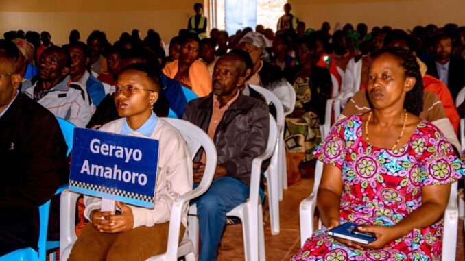Nyamagabe: Leaders urge residents to join the fight against crime