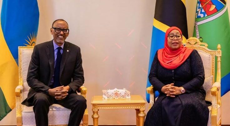 President Kagame condoles Tanzania’s President Samia over husband’s death
